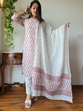 New Exclusive Collection of Hand Block Printed Stitched Cotton Suits With Cotton Dupatta in Beautiful Colours (BFSCS12)